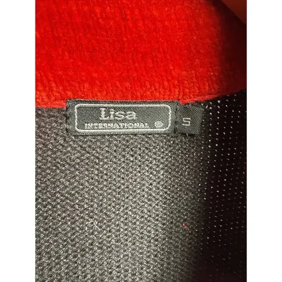 Christmas Holiday Sweater Vest Women’s Size Small Red Cardinals Embellished EUC - Picture 6 of 11